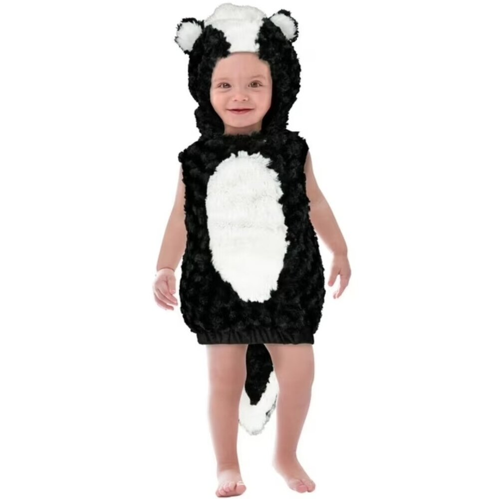 Baby's Lil’ Stinker Skunk Plush Costume 6-12 Months